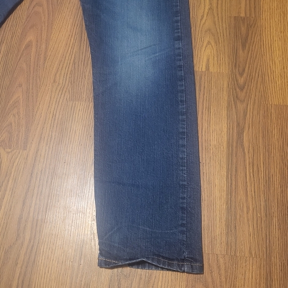 Levi's 502 Straight Leg Men's Blue Denim Jeans W34 L32 B66 - Picture 3 of 12